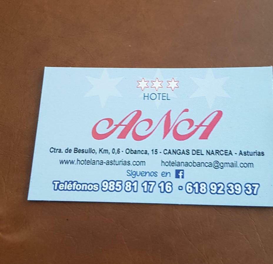 Hotel Ana Cangas De Narcea Ngoại thất bức ảnh